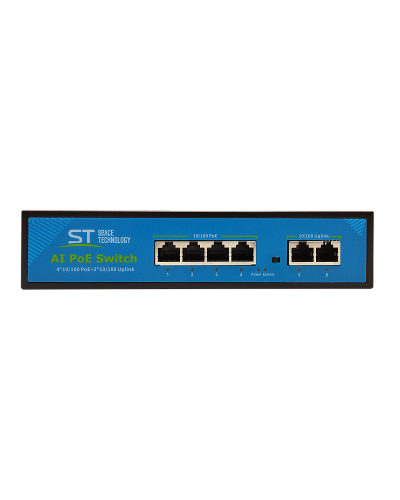 ST-S140POE PRO. Сетевой PoE коммутатор . Space Technology в Братске