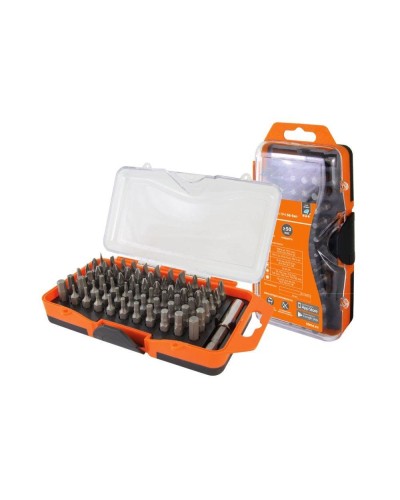 Набор бит №4, 66 бит: SL, PH, PZ, HEX, TORX, SQ,  удлинитель, сталь CR-V «Алмаз» TDM (SQ1019-0104): Набор бит в Братске