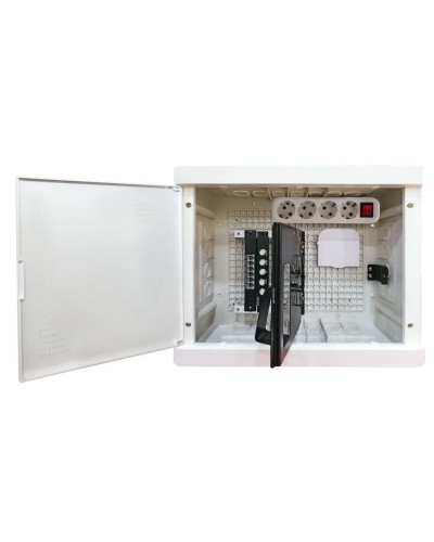 БМ-ВП-01, 420х320х150, ТВх4, ТФх5, 2 сетевых модуля, колодка питания (SQ0915-0201). Бокс мультимедийный. TDM ЕLECTRIC в Братске