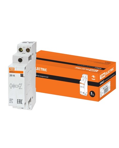КМ 63/2-20 1НО;1НЗ (SQ0213-0006). Контактор модульный. TDM ЕLECTRIC в Братске