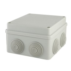 Коробка ОП 110х110х70мм, крышка на винтах, IP55, 8вх. (SQ1401-0124). Распаячная коробка. TDM ЕLECTRIC