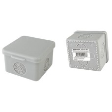 Коробка ОП 65х65х50мм, крышка, IP54, 4вх., без гермовводов (SQ1401-0821). Распаячная коробка. TDM ЕLECTRIC