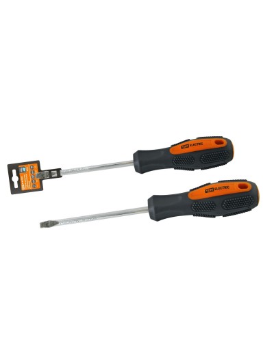 Отвертка шлицевая двухкомпонентная CR-V, тип SL5.0x150 "Алмаз" TDM (SQ1006-1007): Отвертка шлицевая двухкомпонентная в Братске