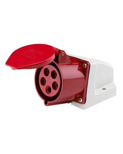 Розетка 115 стационарная 3Р+РЕ+N 16А 380В IP44 (SQ0602-0003). Розетка. TDM ЕLECTRIC в Братске