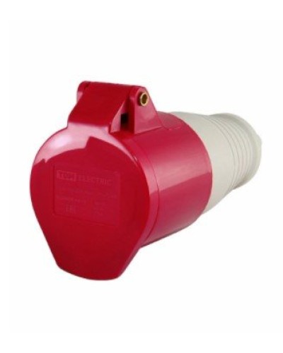 Розетка 215 переносная 3Р+РЕ+N 16А 380В IP44 (SQ0603-0012). Розетка. TDM ЕLECTRIC в Братске
