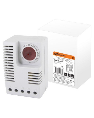 Термостат электронный ТЭН-02 230В (SQ0832-0027). Термостат. TDM ЕLECTRIC в Братске
