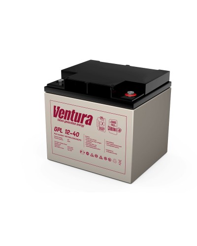 Ventura GPL 12-40. Аккумулятор герметичный свинцово-кислотный. Ventura в Братске