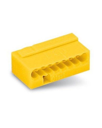 WAGO 243-508 Клемма MICRO 8-проводная желтая. Клемма для распределительных коробок. WAGO в Братске