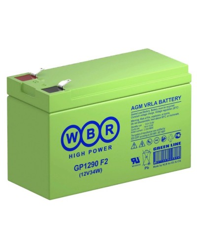 WBR GP1290 F2. Аккумулятор герметичный свинцово-кислотный. WBR в Братске