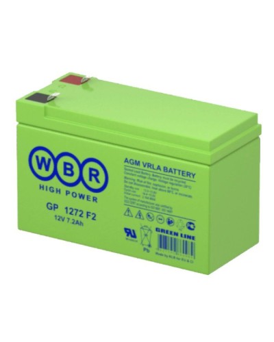 WBR GP1272 F2 (12V28W). Аккумулятор герметичный свинцово-кислотный. WBR в Братске