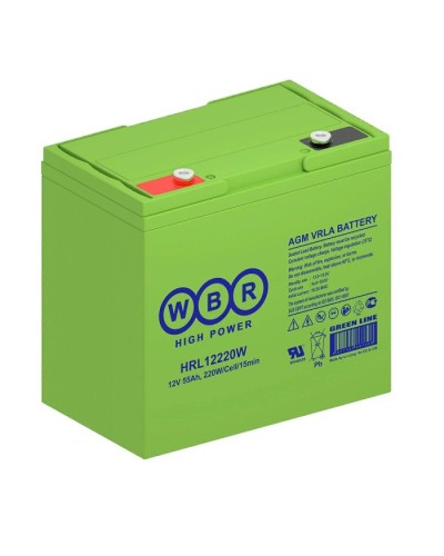 WBR HRL12220W. Аккумулятор герметичный свинцово-кислотный. WBR в Братске