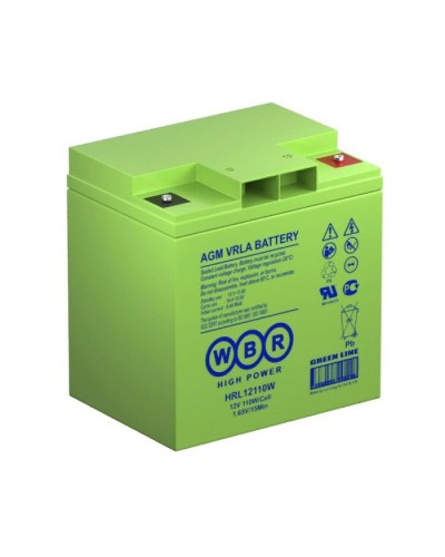WBR HRL12110W. Аккумулятор герметичный свинцово-кислотный. WBR в Братске