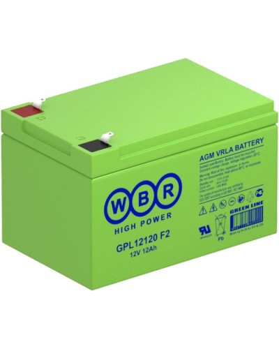 WBR GPL12120 F2. Аккумулятор герметичный свинцово-кислотный. WBR в Братске