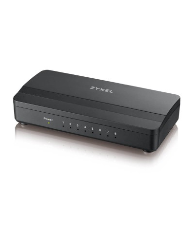 GS-108SV2-EU0101F. Коммутатор 8 портов 1000 Мбит/с, настольный. ZYXEL в Братске