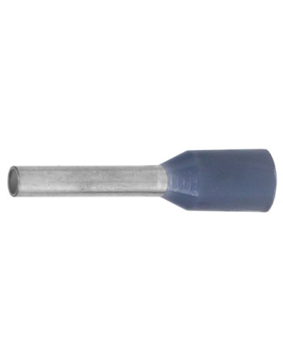 Наконечник-гильза НШВИ 0.75-06, серый (100 шт) (IF0.75-06GR). Наконечник-гильза с изолированным фланцем. ДКС в Братске