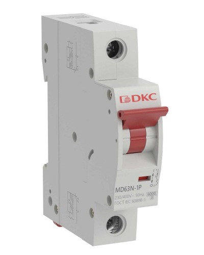 YON max MD63N 1P 20А 6кА C (MD63N-1PC20). Автоматический выключатель. ДКС в Братске