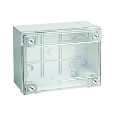Коробка ответвительная с гладкими стенками IP56, 300х220х120 (54320). Коробка ответвительная с гладкими стенками и прозрачной крышкой. ДКС