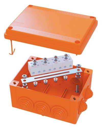 Коробка FS 100х100х50 5P (FSB10506): Коробка ответвительная огнестойкая из термопласта в Братске