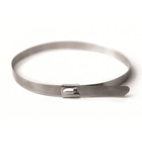 Хомут из нержавеющей стали AISI 304 8х600 (20 шт) (27416): Хомут из нержавеющей стали