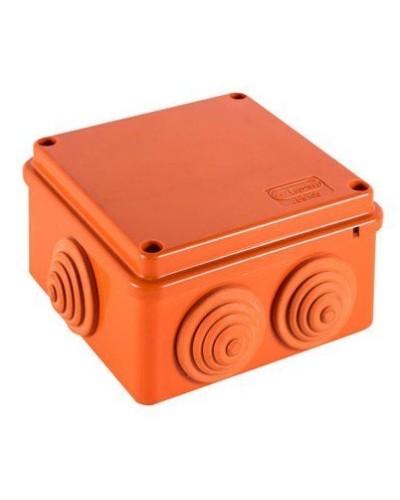 Коробка JBS100 100х100х55, 6 вых., 12P (1,5…4мм²) (43477HF): Коробка монтажная, огнестойкая, без галогена в Братске