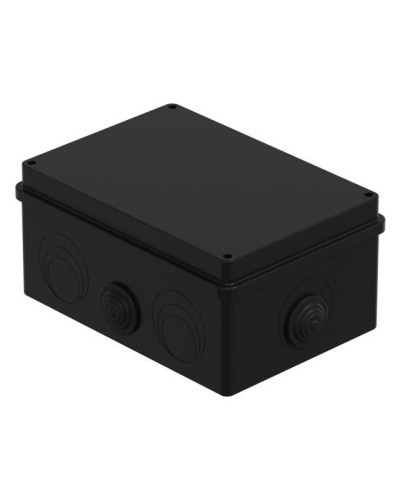 Коробка JBS210 210х150х100, 8 вых., IP55, черная (44016BL-1). Коробка монтажная. Экопласт в Братске