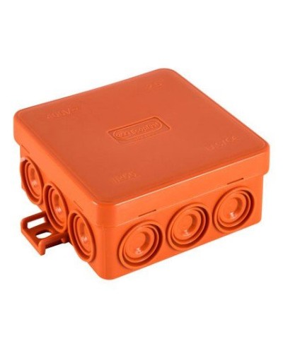 Коробка JBL085 85х85х38, 12 вых., 2P (0,15...2,5мм²) (43055HF): Коробка монтажная, огнестойкая, без галогена в Братске