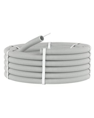 Труба HFFR тяжелая D40, серая (21140HF-GR): Труба гофрированная, с зондом, не распространяющая горение, без галогена в Братске