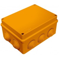 Коробка JBS150 150х110х70, 10 вых., 9P (0,15...2,5мм²) (43149HF): Коробка монтажная, огнестойкая, без галогена