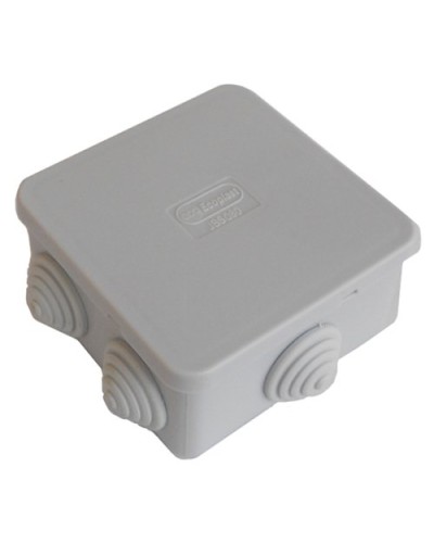 Коробка JBS080 85х85х50, 6 вых., IP44, белая (44066W-1). Коробка монтажная. Экопласт в Братске