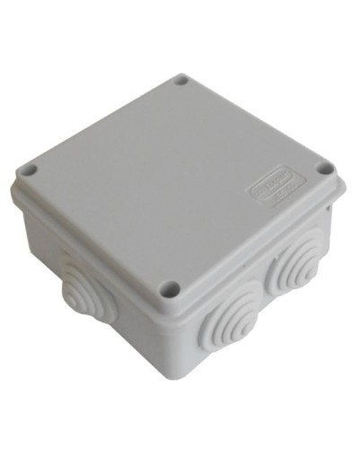 Коробка JBS100 100х100х55, 6 вых., 6P (0,15...2,5мм²) серая (43017HF-GR). Коробка монтажная, огнестойкая, без галогена. Экопласт в Братске