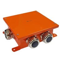 Коробка SMB165 металлическая 164х164х65, 8P (1,5-6 мм²) (56249E). Коробка, огнестойкая. Экопласт