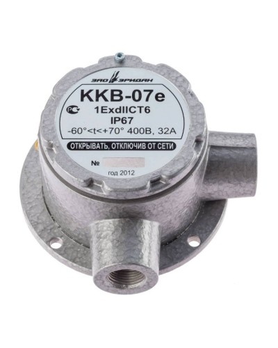 ККВ-07е-Ех-А-Р1-У-БК1, КВБ12+КВБ12. Коробка коммутационная взрывозащищенная угловая. Эридан в Братске