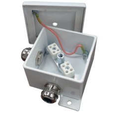 КМ-О (2к*10,0)-IP66, три ввода: Коробка монтажная огнестойкая