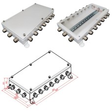 КМ IP66-2040. Коробка монтажная электротехническая. Гефест
