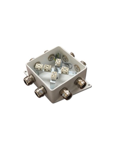 КМ-О (10к)-IP66-120х120, четыре ввода: Коробка монтажная огнестойкая в Братске