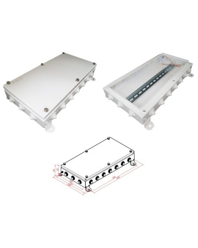 КМ IP55-2040. Коробка монтажная электротехническая. Гефест в Братске