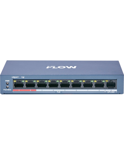 F-SW-EU209POE-V/L. Сетевой PoE коммутатор. i-FLOW в Братске