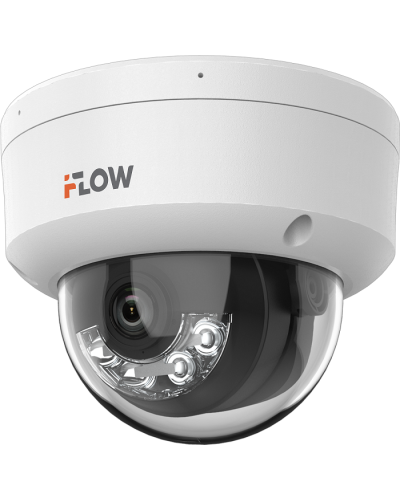 F-IC-2422C2MS(4мм). Бюджетная IP-видеокамера купольная. i-FLOW в Братске