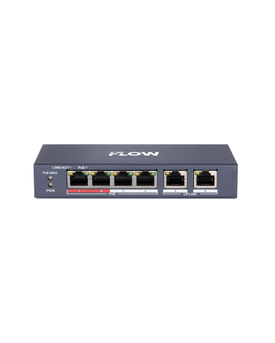 F-SW-EU206POE-V/L. Сетевой PoE коммутатор. i-FLOW в Братске