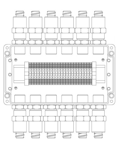 КВМК 2401. Коробка коммутационная взрывозащищенная. Компания СМД в Братске