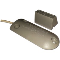 ИО 102-40 А2П (3) (серый). Извещатель охранный точечный магнитоконтактный, кабель в металлорукаве. Магнито-Контакт