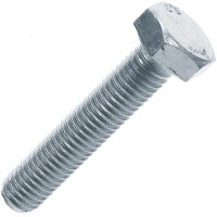 Болт с шестигранной головкой оцинкованный М8х25 (DIN 933) (100 шт) (PR08.2356). Болт с шестигранной головкой. Промрукав