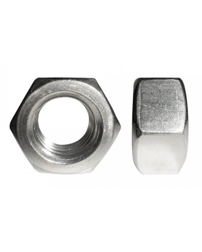 Гайка шестигранная нержавеющая (А2) M6 (DIN 934) (500 шт) (PR08.7455). Гайка шестигранная нержавеющая (А2). Промрукав в Братске
