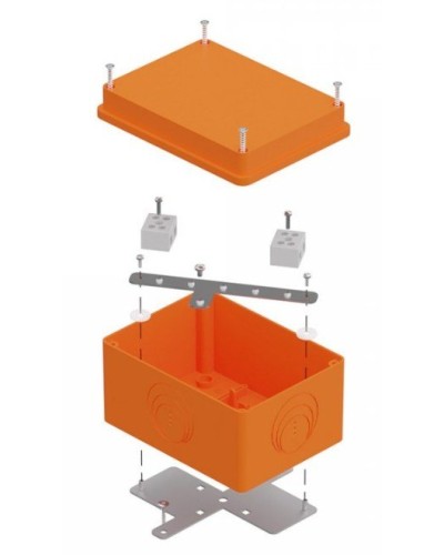 Коробка огнестойкая 150х110х90 E15-E120 для о/п (40-0351-FR10.0-4). Коробка огнестойкая для открытой установки. Промрукав в Братске
