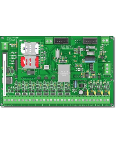 Контакт GSM-16. Панель охранная радиоканальная. Ритм в Братске