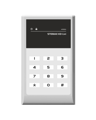 STEMAX KD Livi (серый). Беспроводная кнопочная кодовая панель. Стелс НПП в Братске