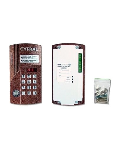 Цифрал CCD-2094.1М/VC. Вызывная панель цветная. Цифрал в Братске